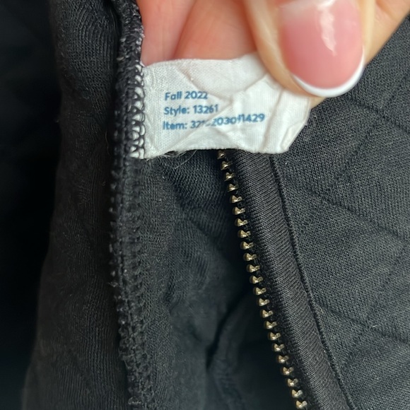 Marine Layer quilted black jacket size small excellent condition - Picture 5 of 8